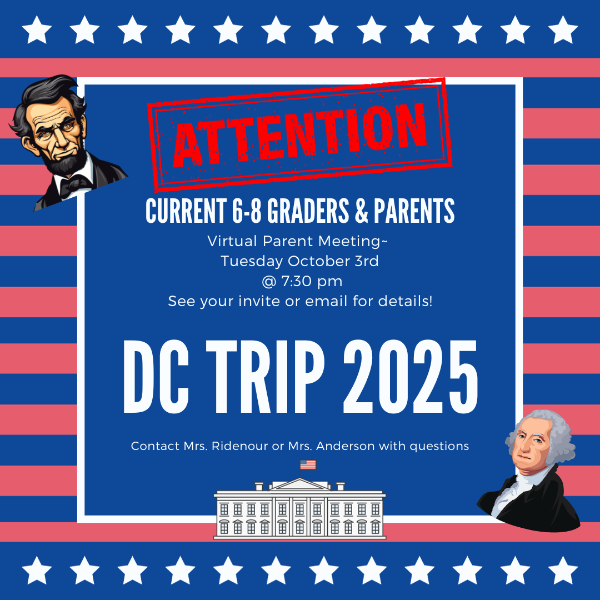 Allen Consolidated Schools Washington DC Trip 2025!